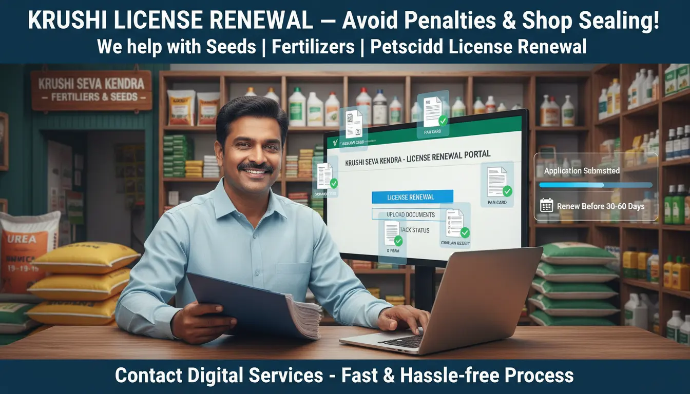 Complete Guide to Krushi License Renewal: Documents & Process